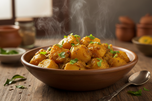 Alo Bhaji Simple, comforting potato curry