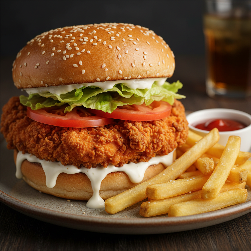 Zinger Burger w/ Fries